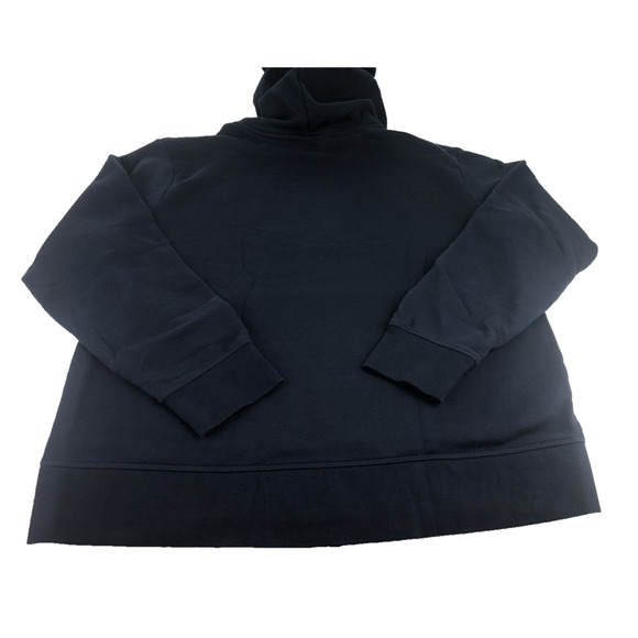 Reebok Men's Hoodie Large Graphic Vector Logo Blue Red Pullover Kangaroo Pocket - Picture 8 of 10